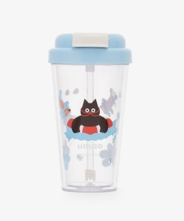 2WAYダブルウォールクリアタンブラー 360ml/umao