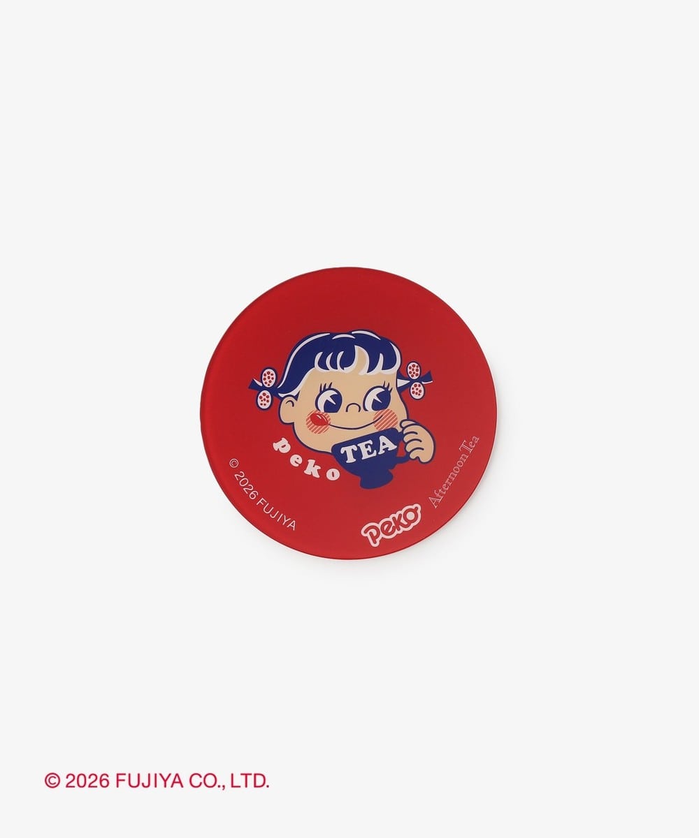 ランチョンマット・コースター・トレー コースター/フェイス/Peko