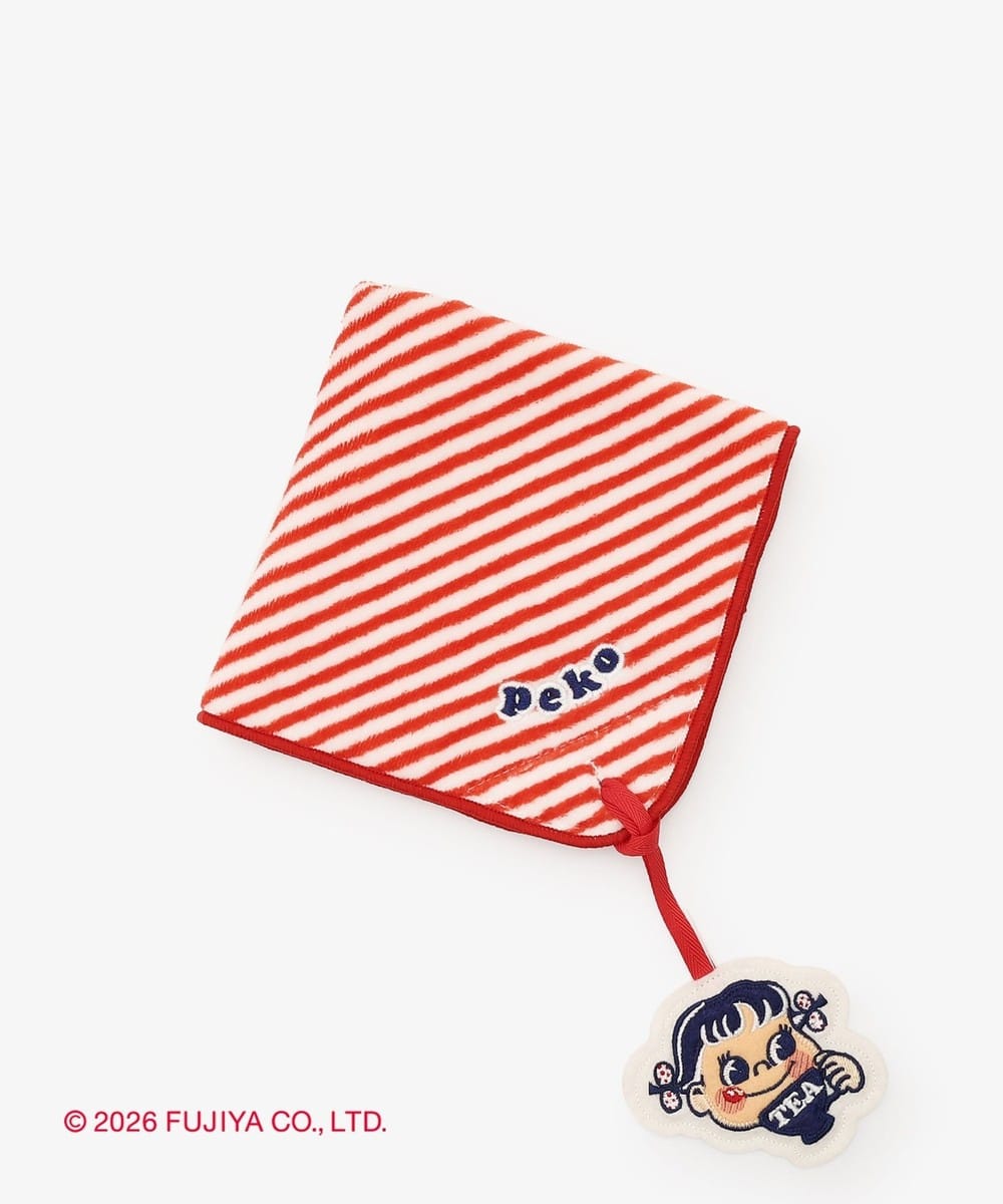 ミニタオル・ハンドタオル・ハンカチ チャーム付きミニタオル/Peko