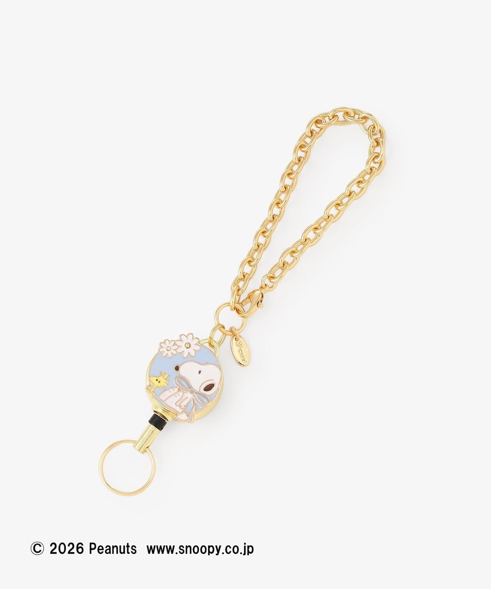ファッション小物 コードリールチェーン/PEANUTS