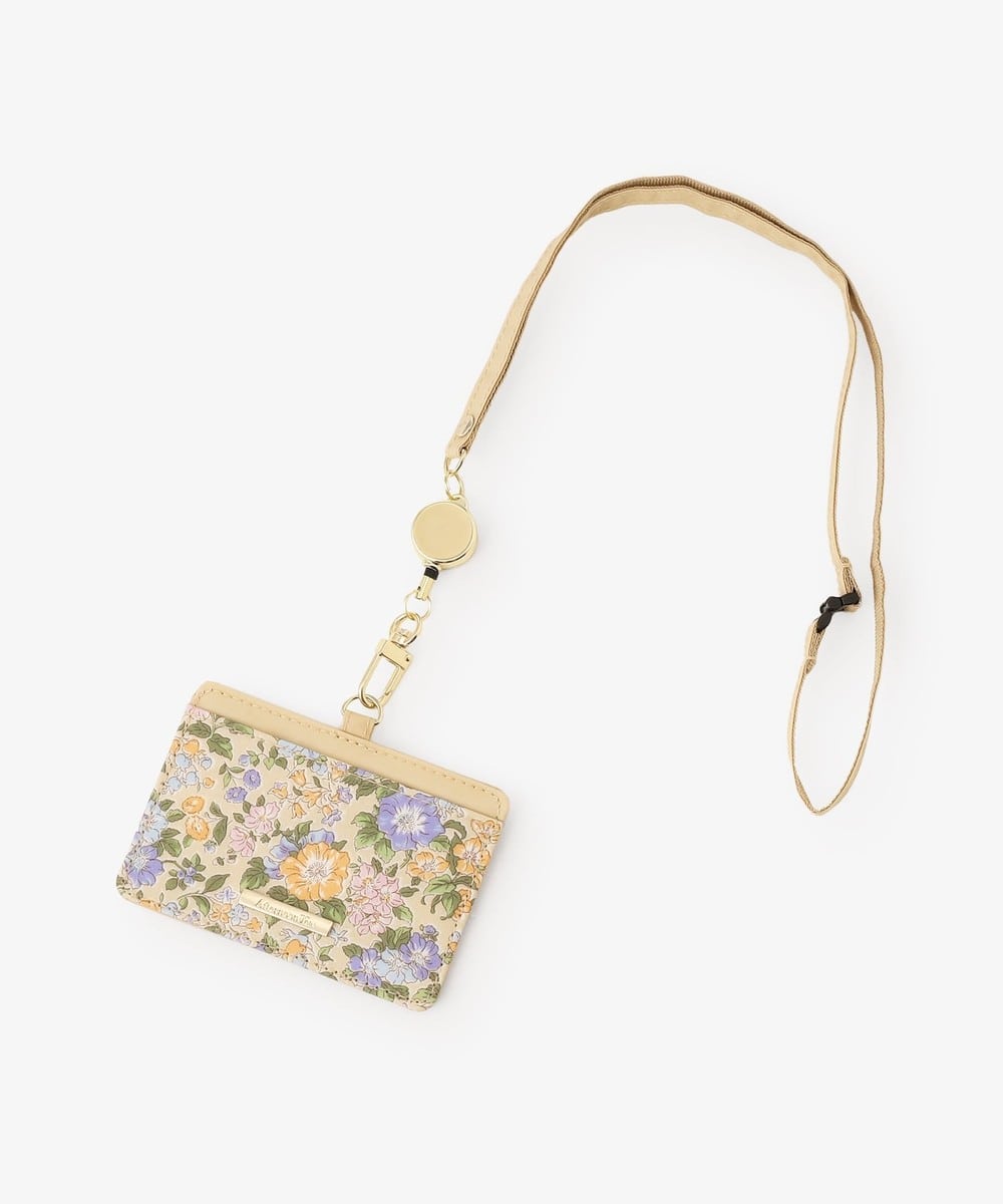 パスケース・IDケース コードリール付きIDケース/リバティプリント