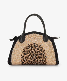 ハーフサークルトートバッグ