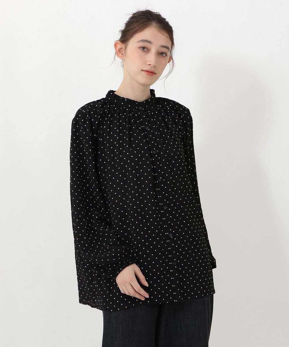 ドット2WAYフリルブラウス | アフタヌーンティー公式通販サイト