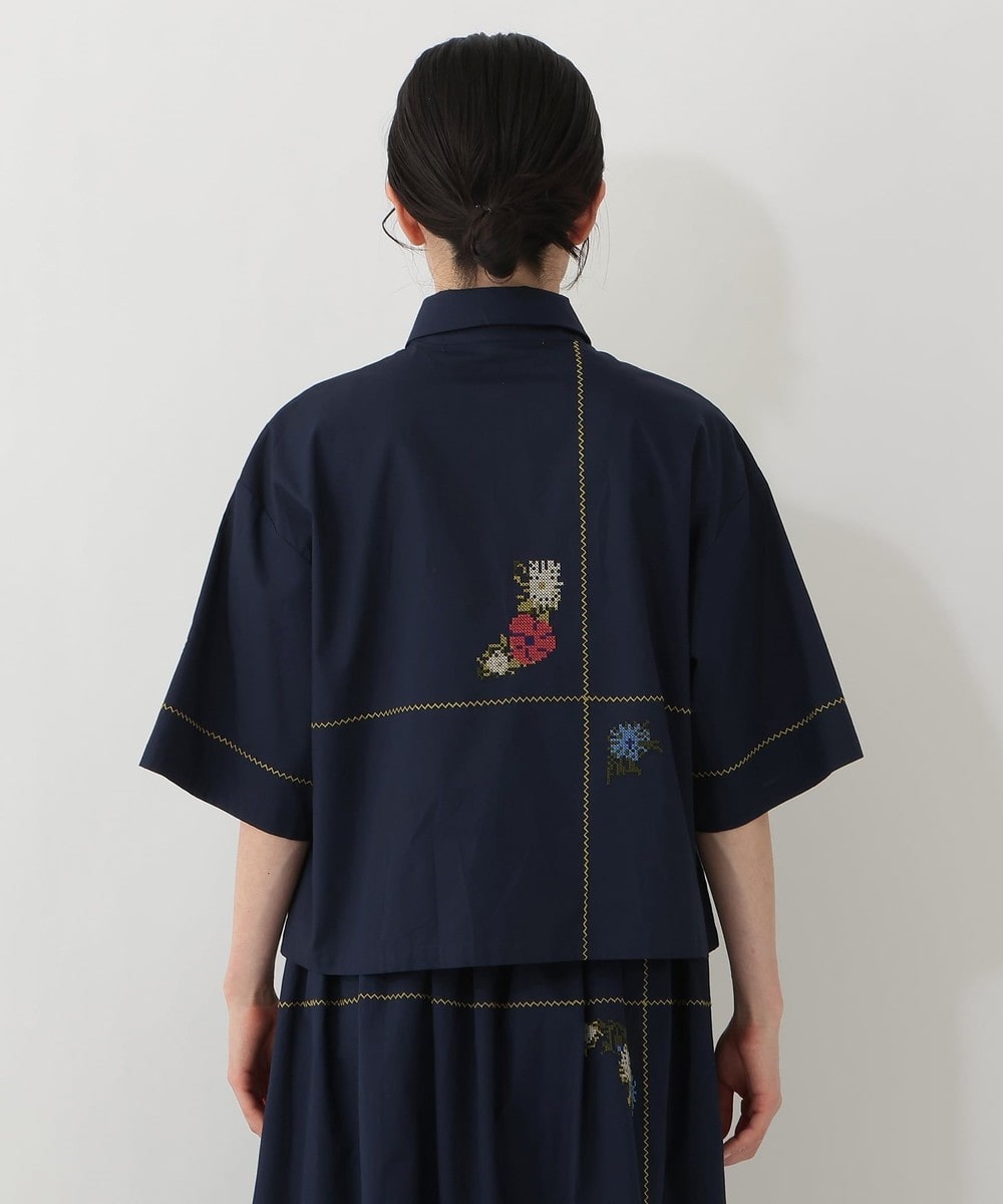 刺繍ラインブラウス/MAISON SAJOU | アフタヌーンティー公式通販サイト