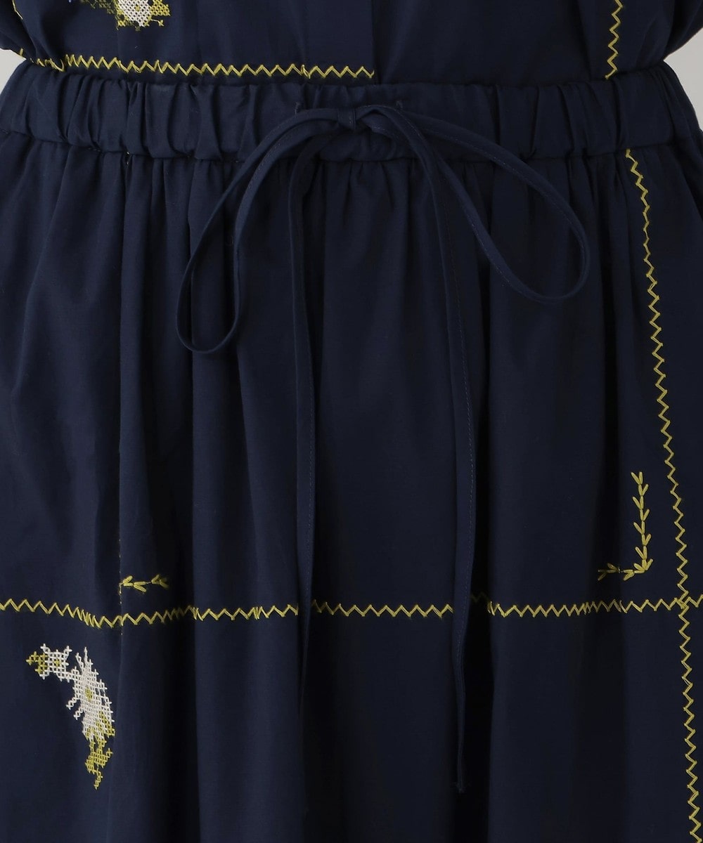刺繍ラインフレアスカート/MAISON SAJOU | アフタヌーンティー公式通販