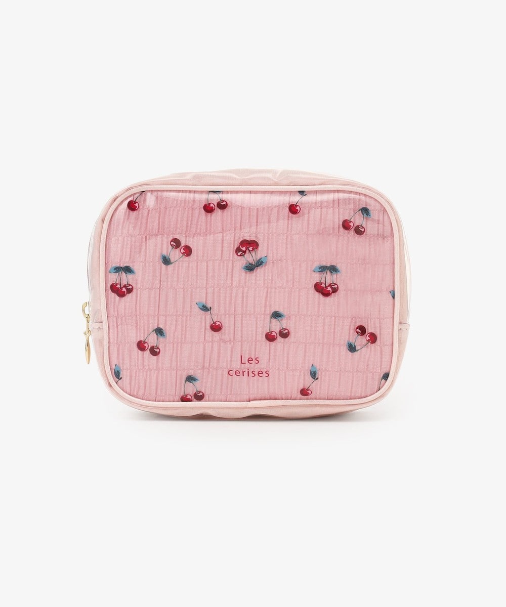 ポーチ・ティッシュポーチ・巾着 チェリースクエアポーチ