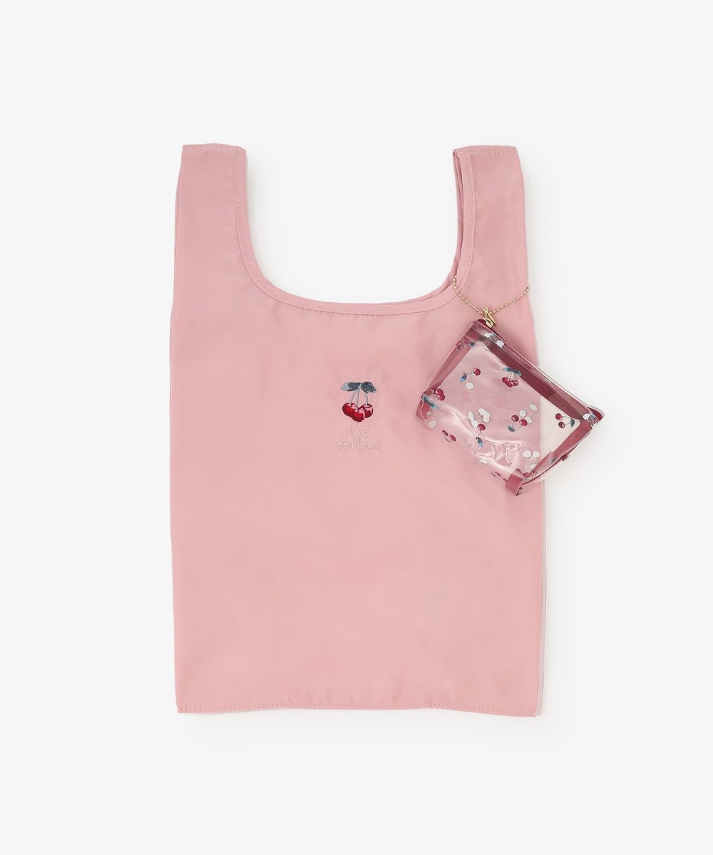 エコバッグ・保冷バッグ チェリーポーチ付きショッピングバッグ