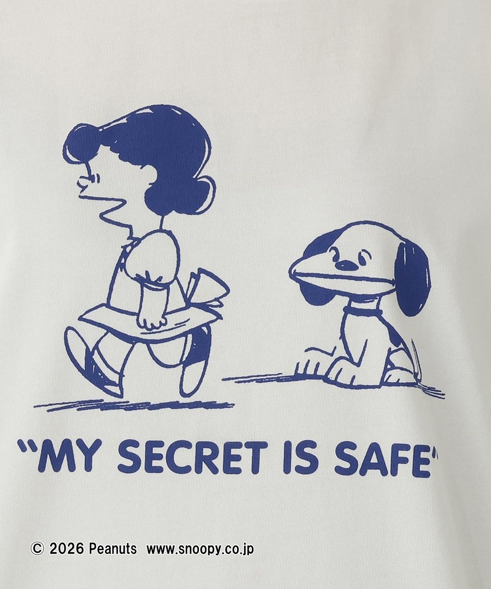 プリントTシャツ MY SECRET/PEANUTS | アフタヌーンティー公式通販サイト