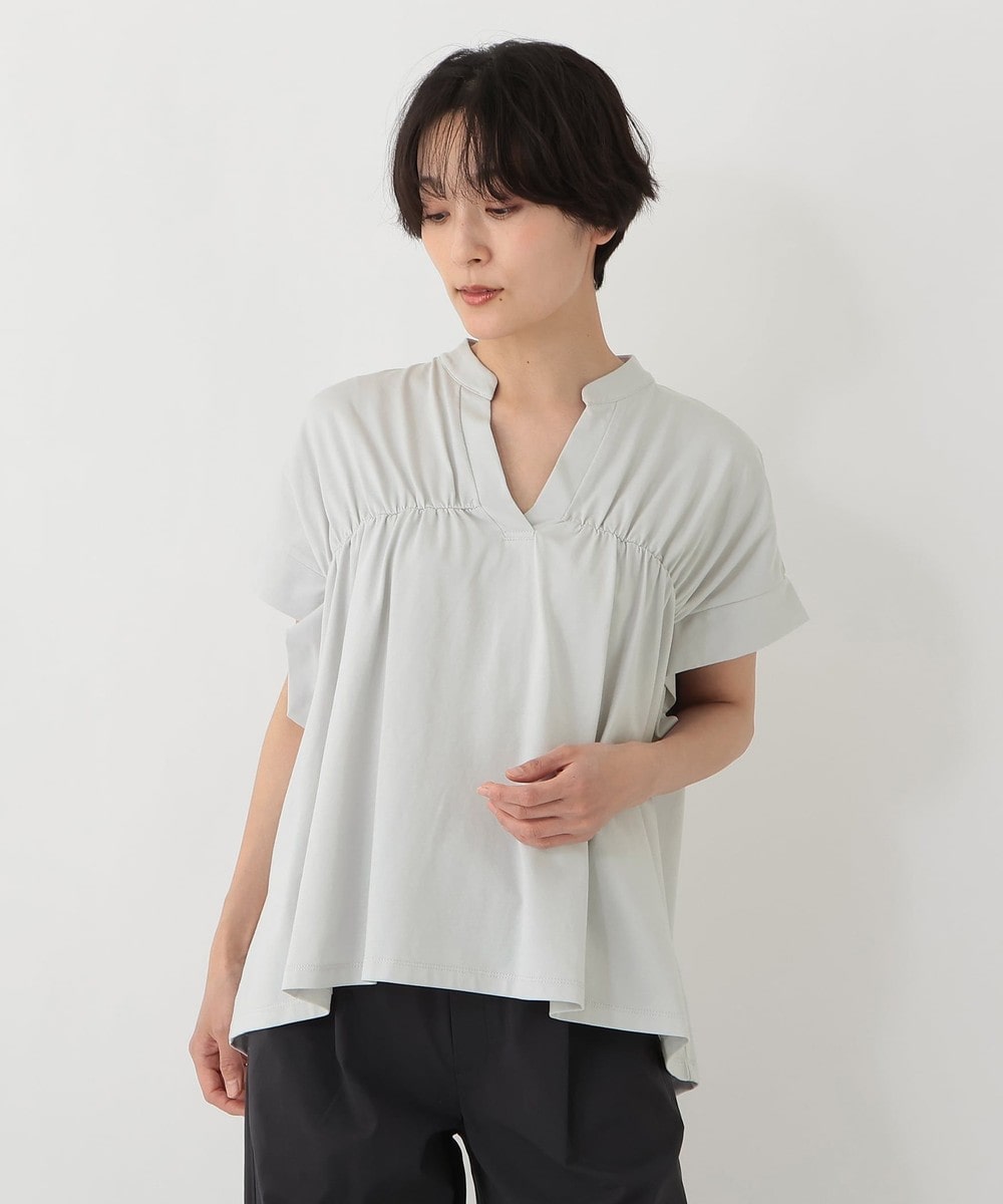 Tシャツ・カットソー シャーリングスキッパープルオーバー