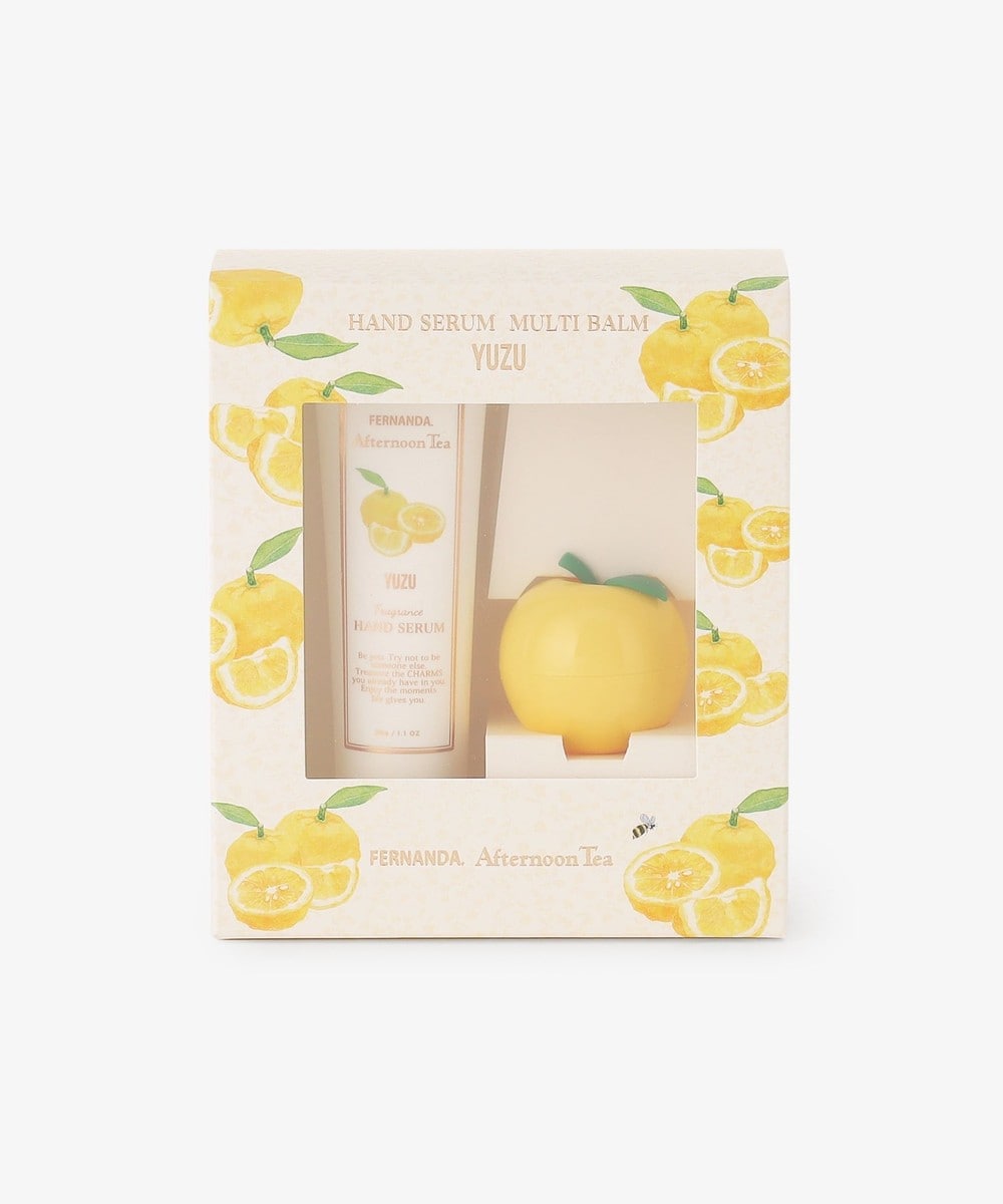 フェイスケア・ヘアケア・ボディケア ハンドセラム&マルチバームセット ユズ/Fragrance of FERNANDA