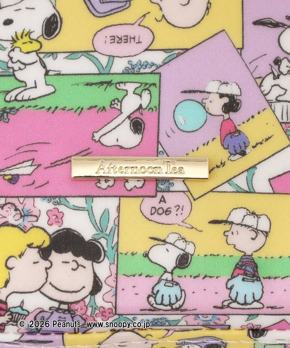スクエアミニトートバッグ/リバティプリント/PEANUTS | アフタヌーン