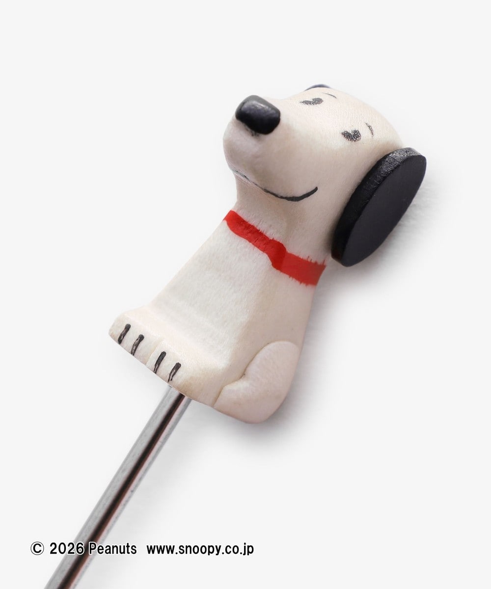 スヌーピー 陶磁器？ ティースプーン 引っ掛けスプーン/PEANUTS