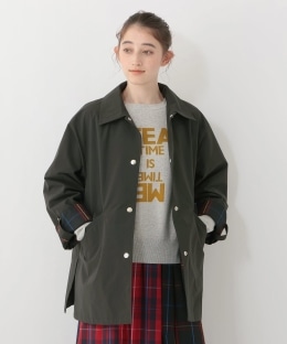 【洗える】ステンカラーコート/Afternoon Tea Original Tartans