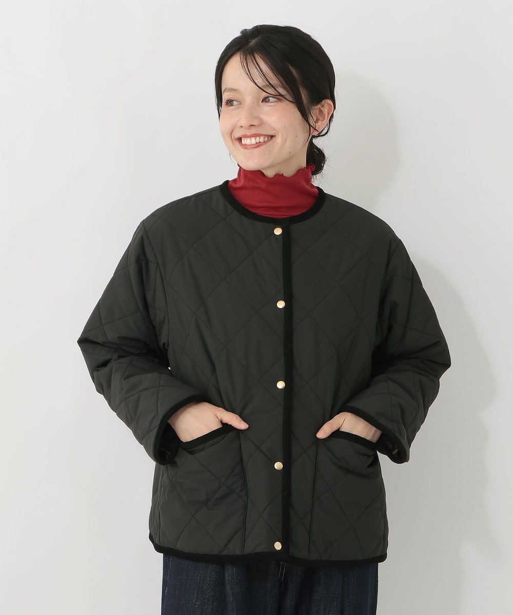 アウター 【リバーシブル 洗える】キルティングショートジャケット/Afternoon Tea Original Tartans