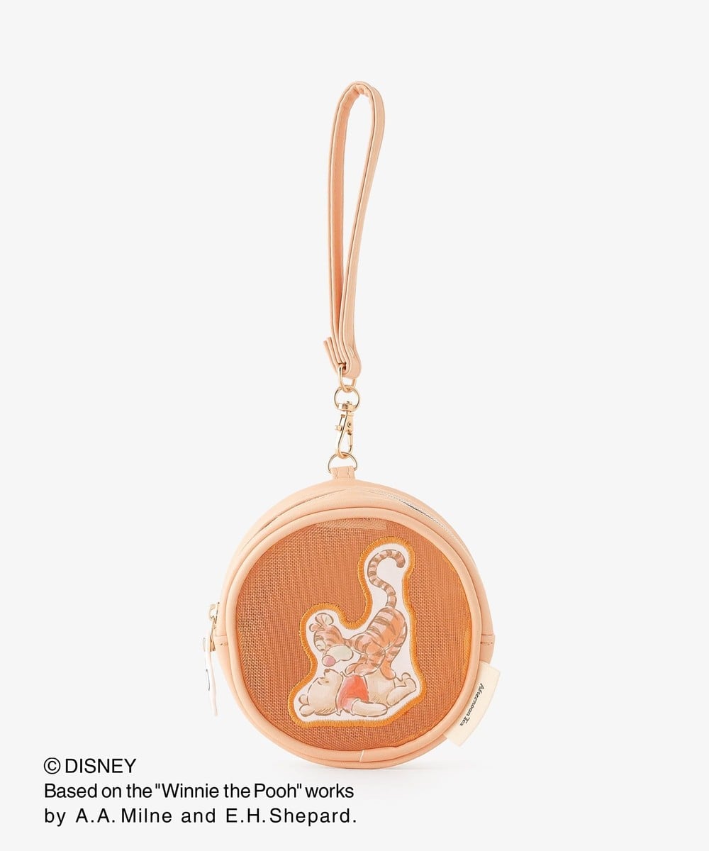 ポーチ・ティッシュポーチ・巾着 ストラップ付きミニポーチ/ディズニーコレクション・Winnie the Pooh