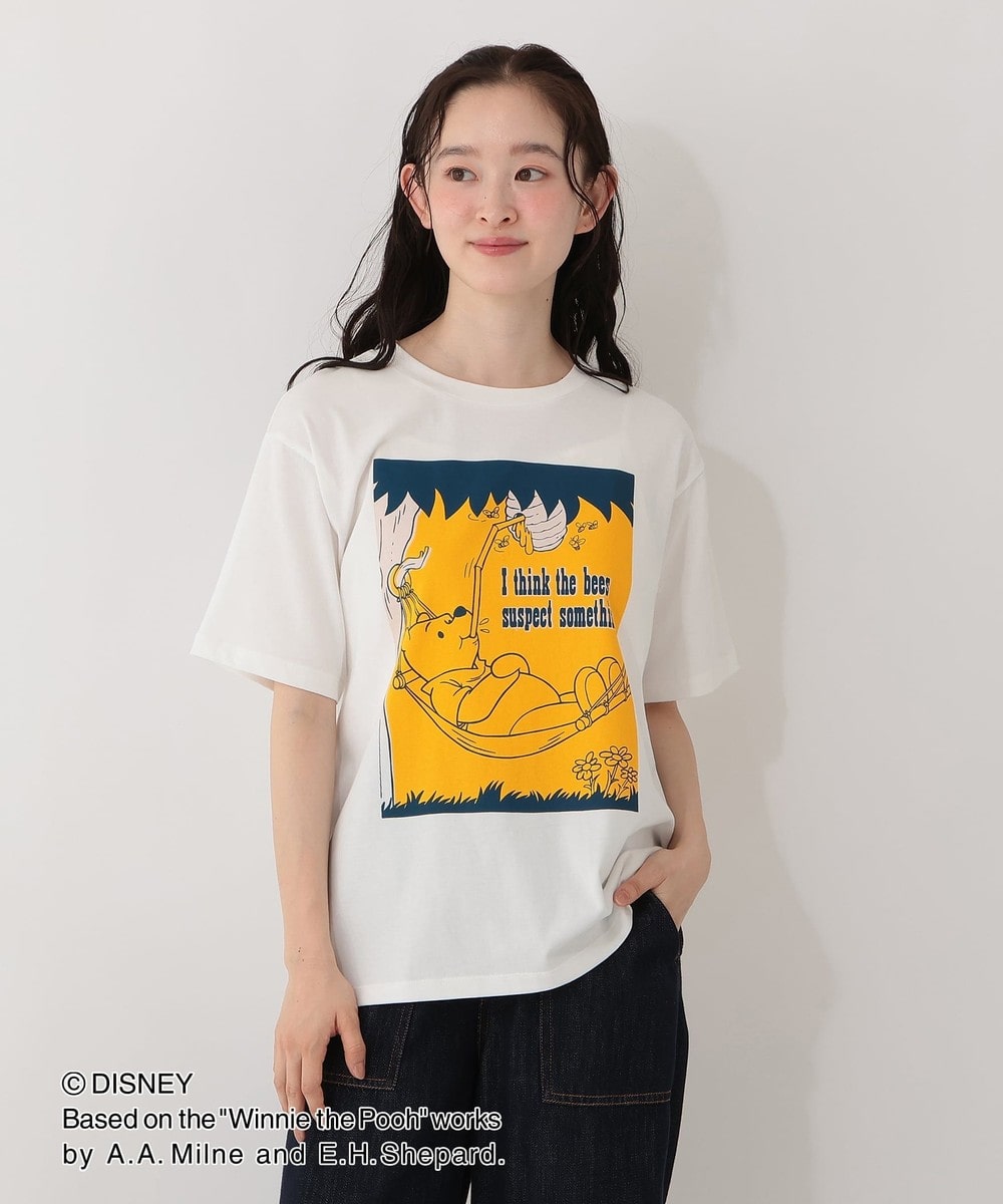 Tシャツ・カットソー プリントTシャツ はちみつ/ディズニーコレクション・Winnie the Pooh