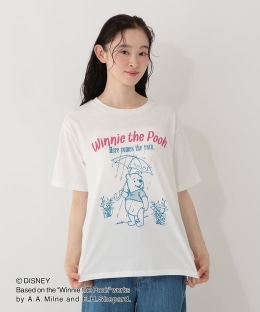 プリントTシャツ RAIN/ディズニーコレクション・Winnie the Pooh