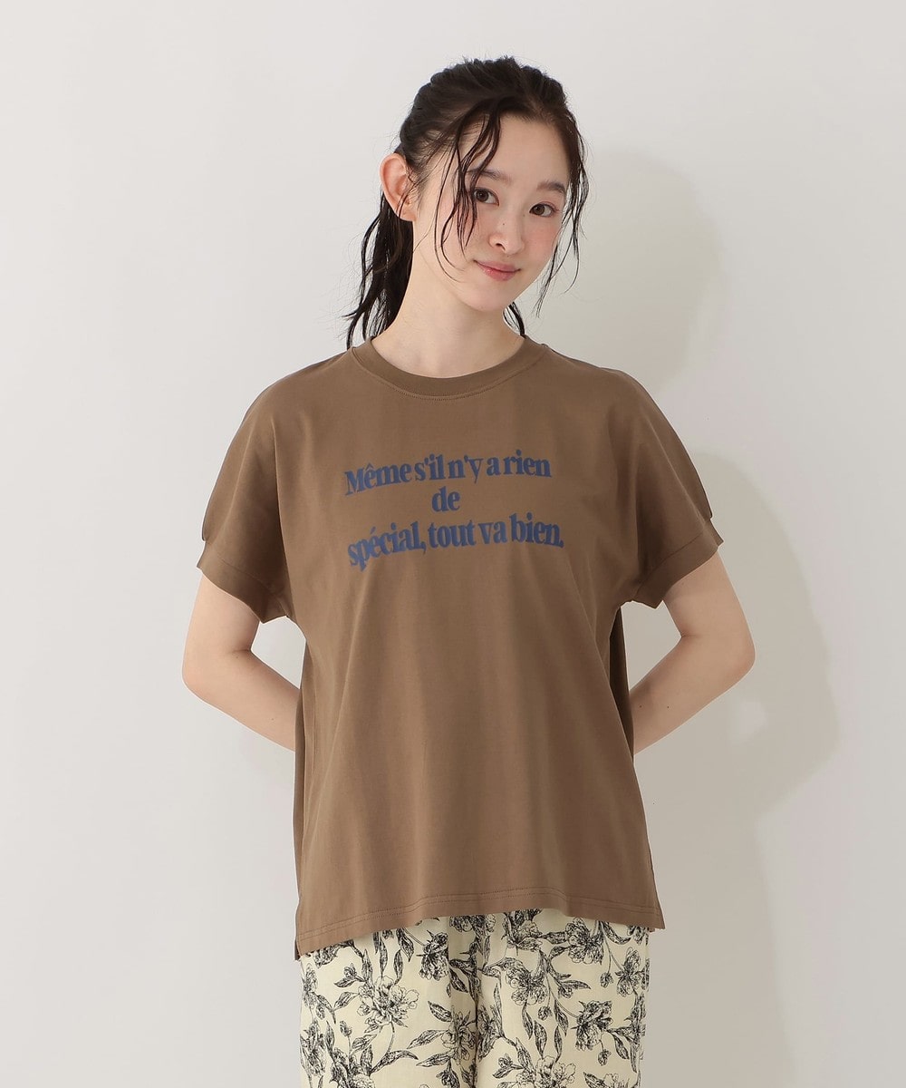 タイポグラフィフレンチスリーブTシャツ | アフタヌーンティー公式通販