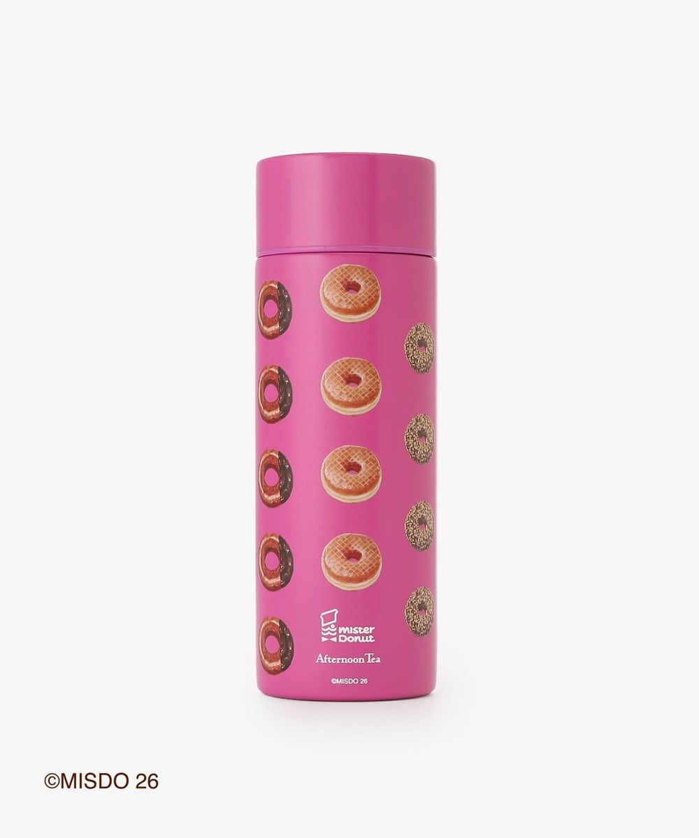 ピンク段ボール発送 メロジョイ ドリアン　つみつみトースト　森のあかずきん　2つ ステンレスボトル 340ml/ミスタードーナツ | アフタヌーンティー公式