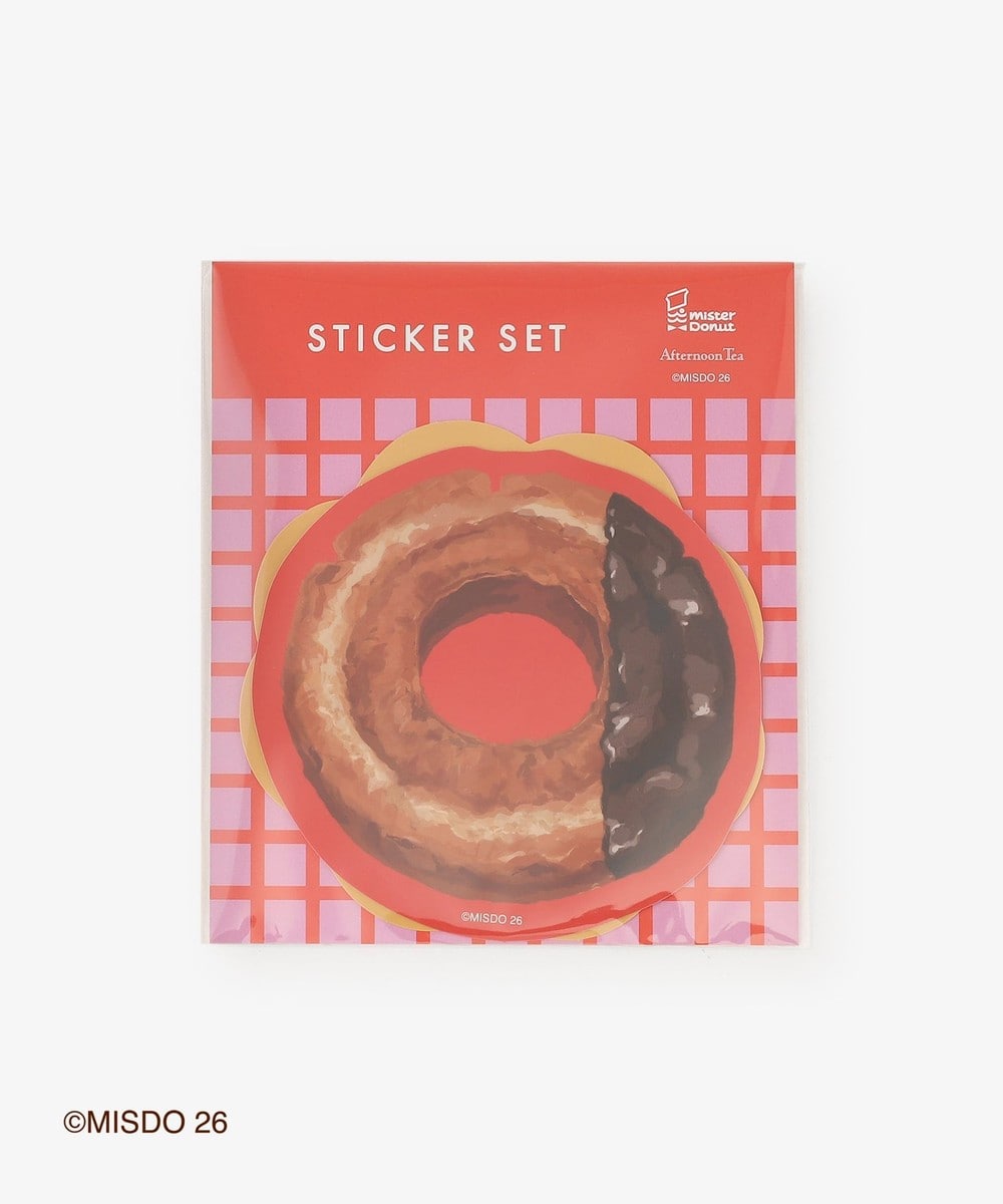 文房具・ステーショナリー小物 ステッカーセット/ミスタードーナツ