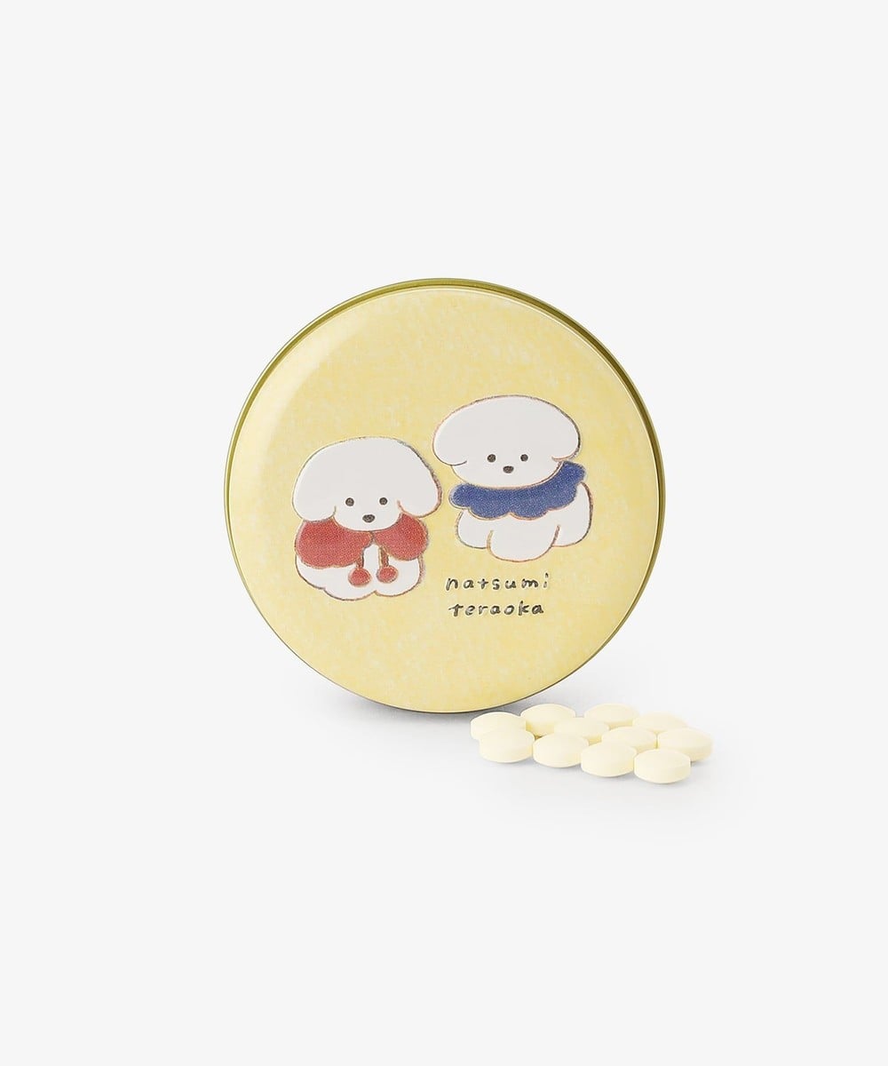 お菓子・食品 エンボスミント缶/てらおかなつみ