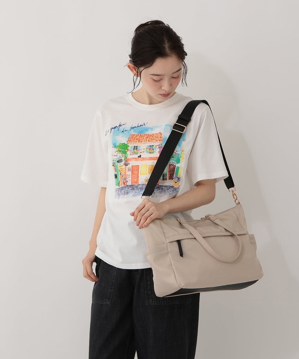 トートバッグ 【3WAY キャリーオン 撥水】トートバッグ