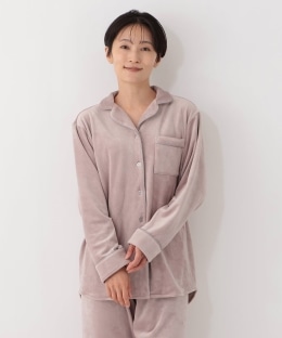 ストレッチベロアパジャマセット