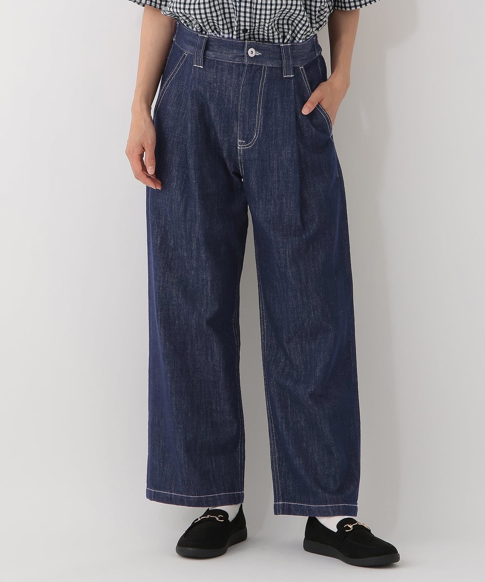 パンツ・スカート デニムタックパンツ ORGABITS