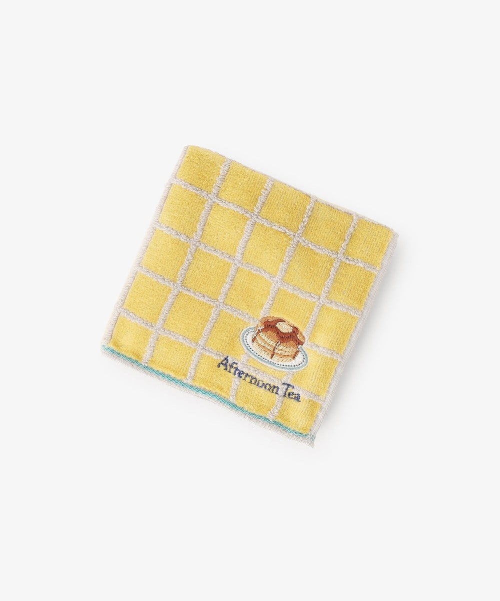 ミニタオル・ハンドタオル・ハンカチ 刺繍ミニタオル ホットケーキ