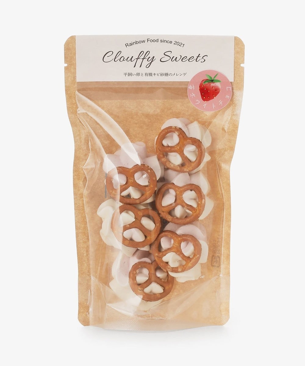 お菓子・食品 プレッツェルメレンゲ 苺ホワイトチョコ