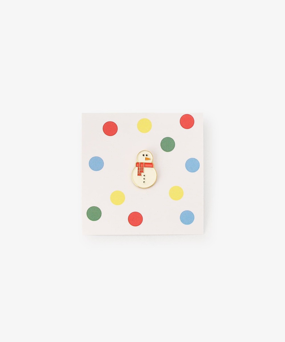 ファッション小物 ピンバッジ Snowman/pinpinpin.it