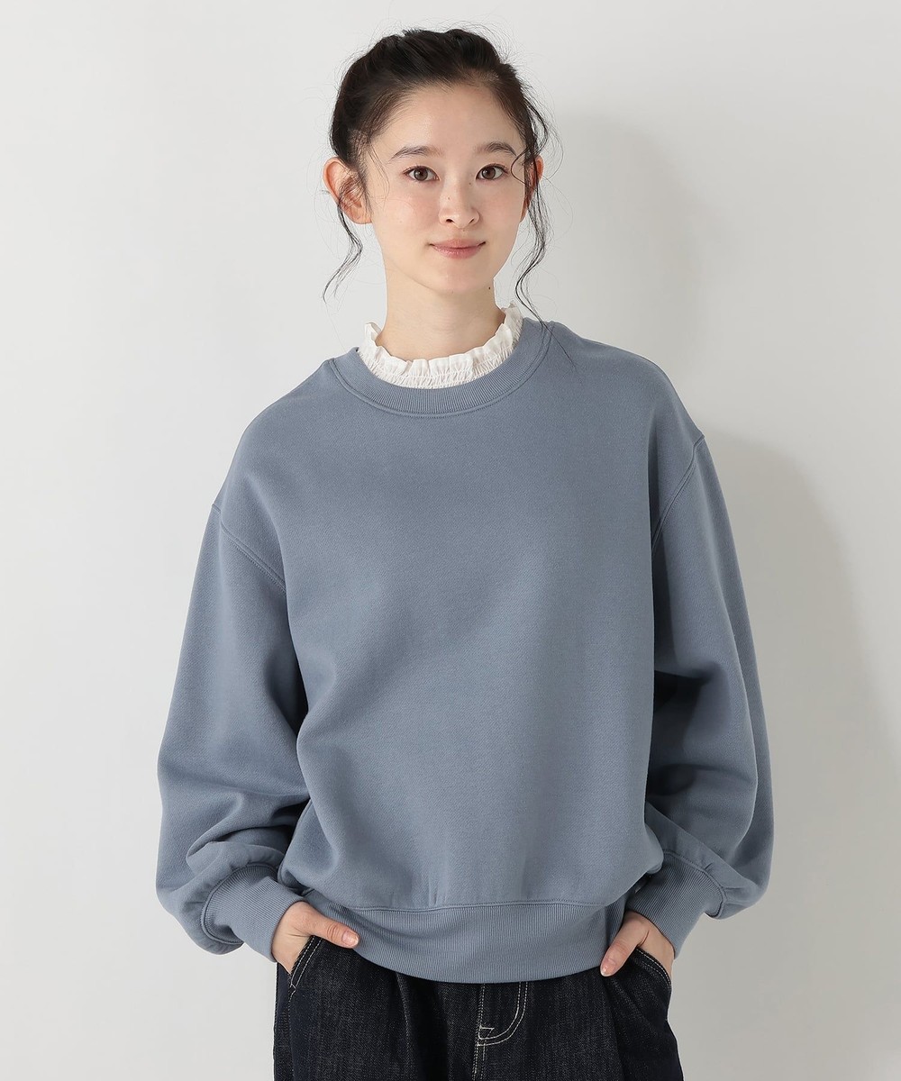Tシャツ・カットソー 【2WAY】フリルカラースウェットプルオーバー