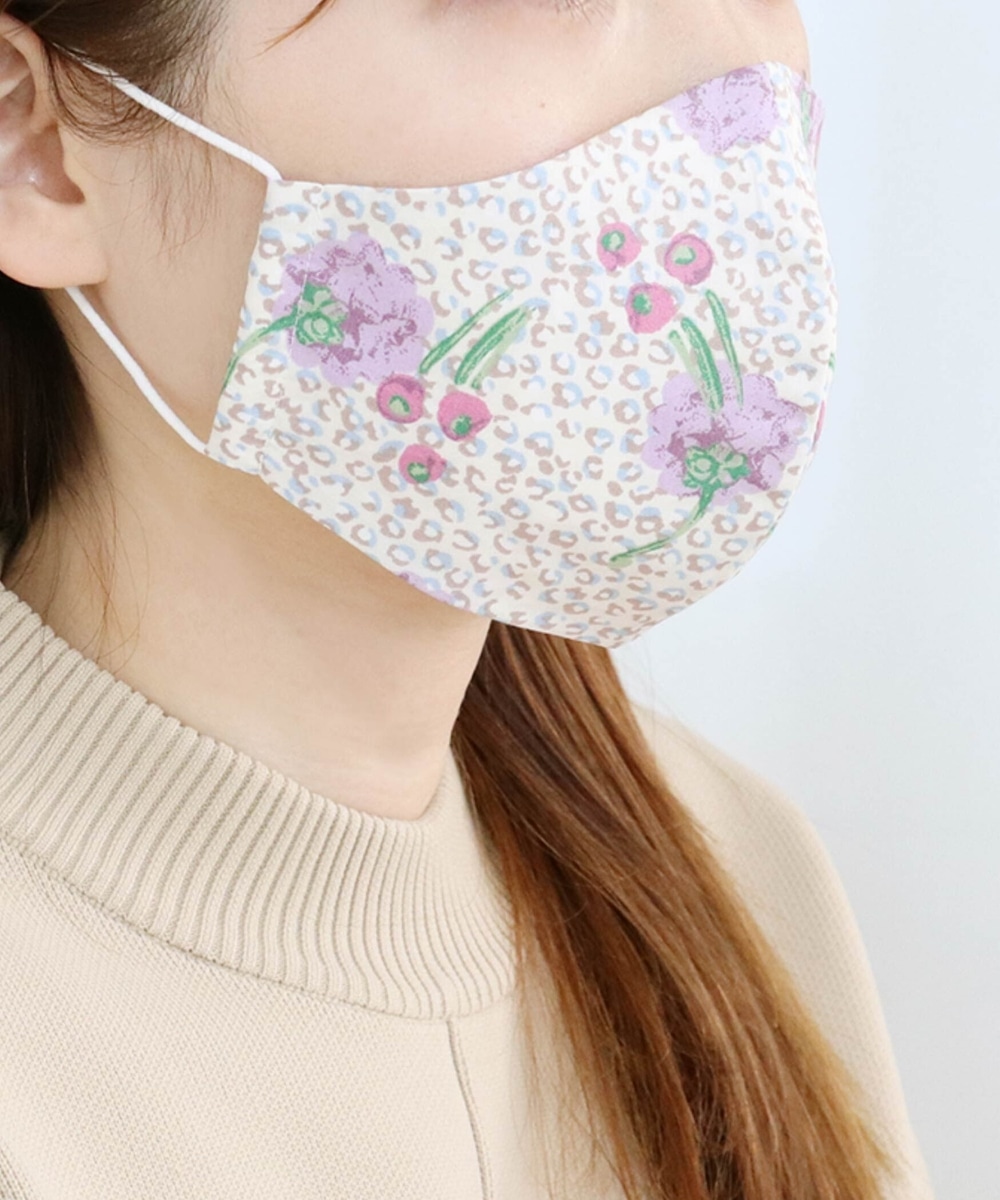 マスク・衛生用品 リバティプリント/抗菌防臭コットンマスク/女性向けMサイズ