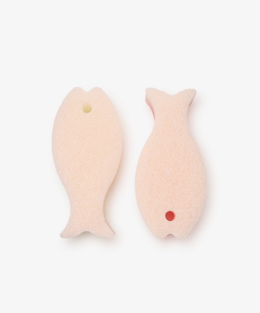 ふきん・スポンジ・ミトン おさかなスポンジセット/さくら