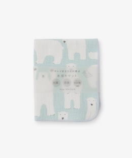 シロクマ抗菌水切りマットM