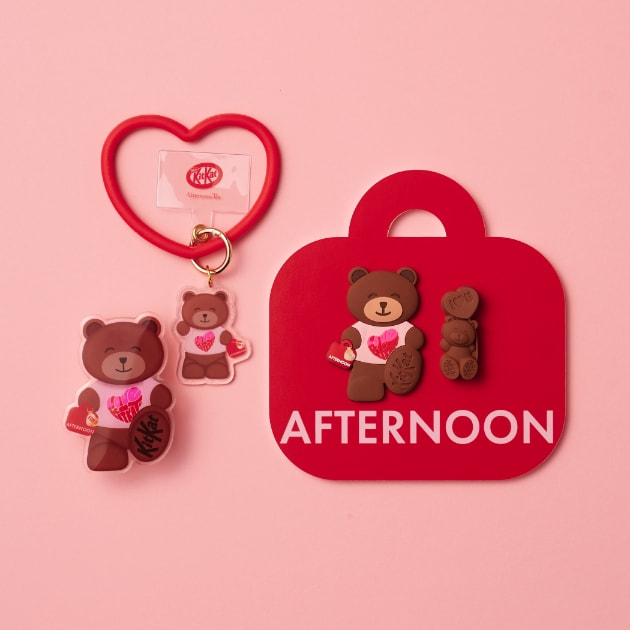 スマートフォングリップ、スマホリングストラップ、マグネット（ハートフルベアー型）、マグネット（チョコレート型）