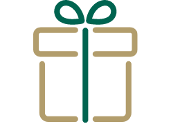 プレゼントボックスのアイコン