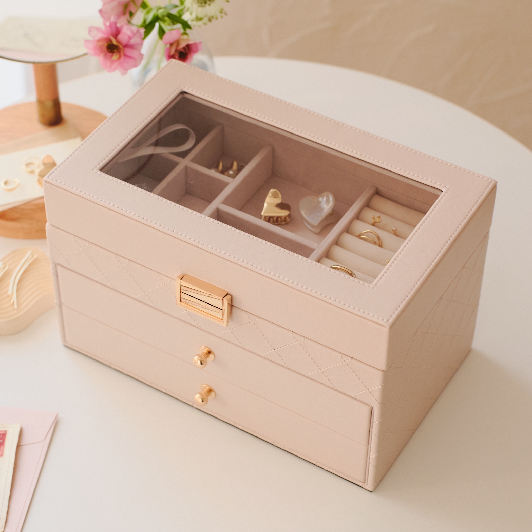 キルティングジュエリーボックスL | アフタヌーンティー公式通販サイト